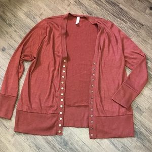 Snap button cardigan